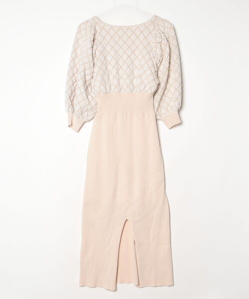 「MERCURYDUO」 ニットワンピース SMALL ホワイト レディース_画像2