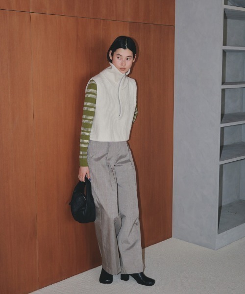 「TODAYFUL」 ニットベスト FREE キナリ レディース_画像7