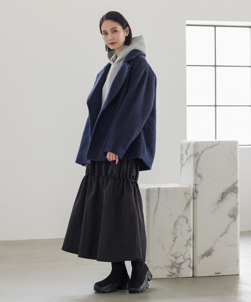 「LAKOLE」 テーラードジャケット MEDIUM ネイビー レディース_画像9