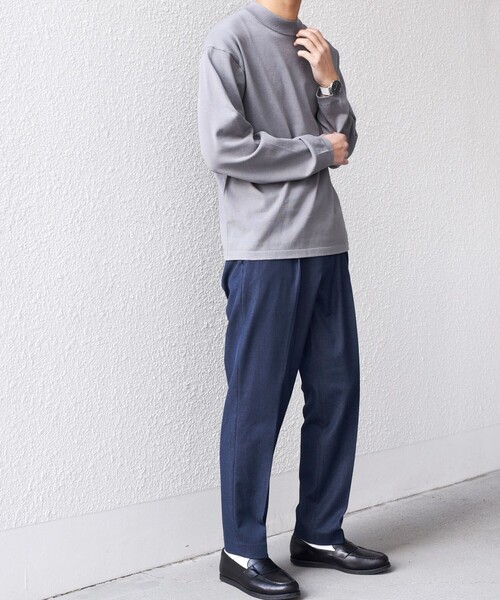 「SHIPS any」 長袖ニット X-LARGE グレー メンズ_画像3