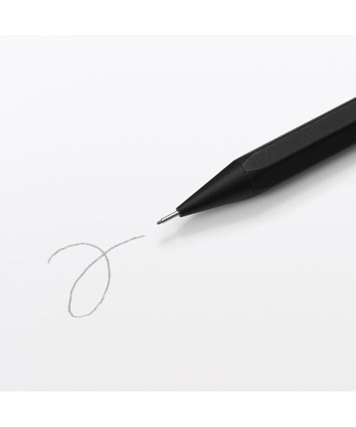 無印良品（MUJI） ペン アルミ六角シャープペン 0．5mm : ZOZOTOWN