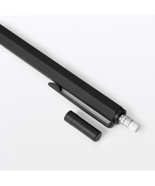 無印良品（MUJI） ペン アルミ六角シャープペン 0．5mm : ZOZOTOWN