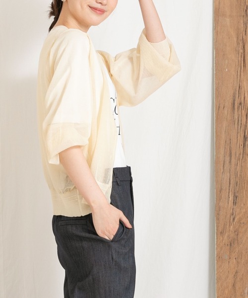 「Gready Brilliant」 カーディガン 38 ピンク レディース_画像6