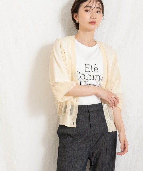 「Gready Brilliant」 カーディガン 38 ピンク レディース_画像9