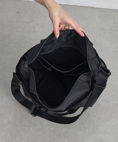 トートバッグ sampo×earヤシ柄トートバッグ「A4サイズ対応/撥水」 レディースの画像