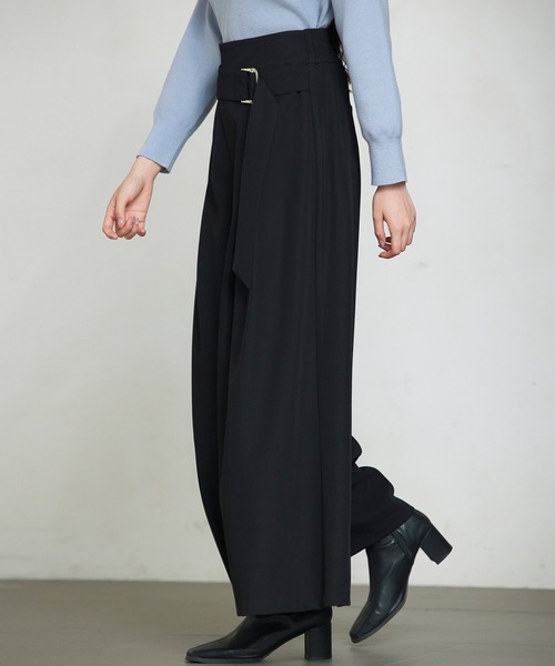 「SAISON DE PAPILLON」 スラックス L チョコ レディース_画像8