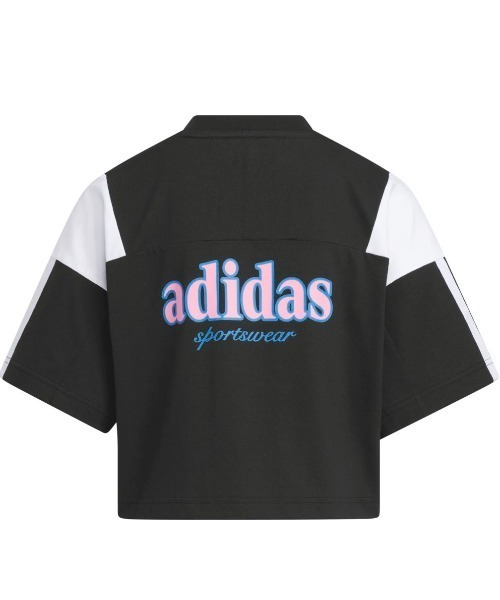 adidas（アディダス） tシャツ ガールズ カラーブロック オーバー