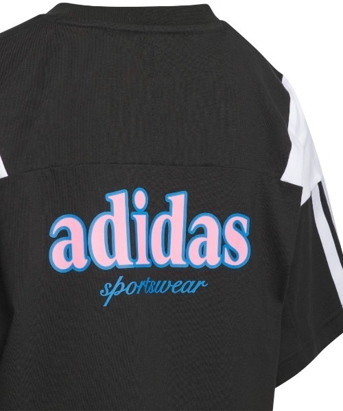 adidas（アディダス） tシャツ ガールズ カラーブロック オーバー