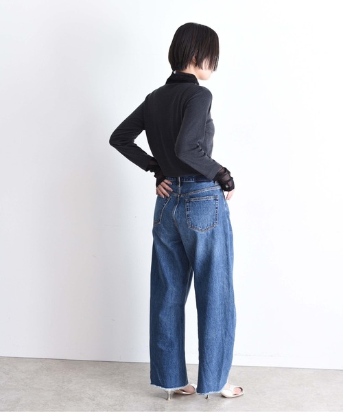 「Eimee Law」 長袖カットソー FREE チャコールグレー レディース_画像8