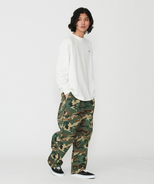 【週末限定値下げ】TOMORROWLAND × Dickies TCツイルパンツ セール】【別注】Dickies TCツイル スラックス（チノパンツ