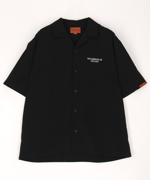 THE NEW HOUSE ビッグシャツ black FREAK'S STORE（フリークスストア） シャツ 限定展開 CHILLAX