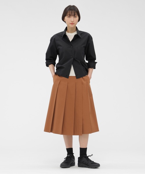 【美品】マーガレットハウエル　コットンプリーツスカート ひざ丈 楽天市場】マーガレット・ハウエル スカート（レディースファッション