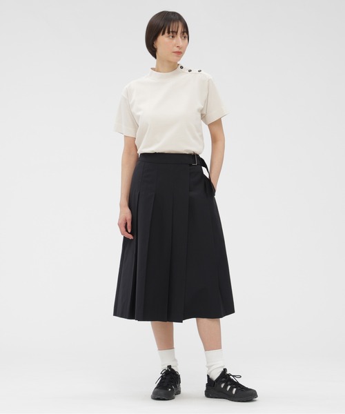 マーガレットハウエル　プリーツスカート margarethowell “silk pleats skirt” size2 マーガレットハウエル
