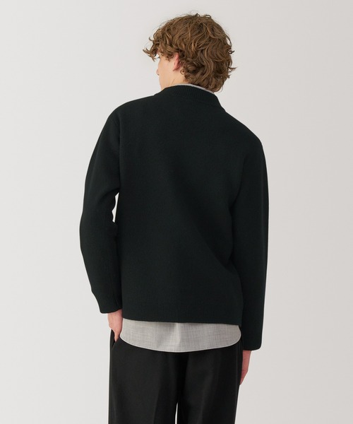 「MUJI Labo」 長袖ニット L ブラック メンズ_画像4