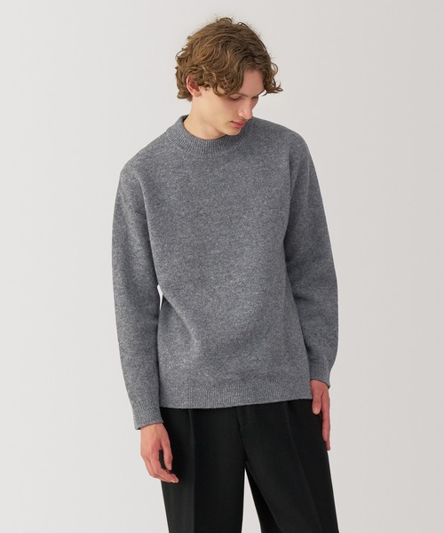 「MUJI Labo」 長袖ニット L ブラック メンズ_画像8