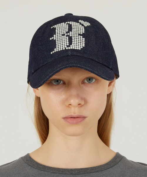BASICKS（ベイシックス） キャップ 帽子 メンズ 「BASICKS」Rhinestone