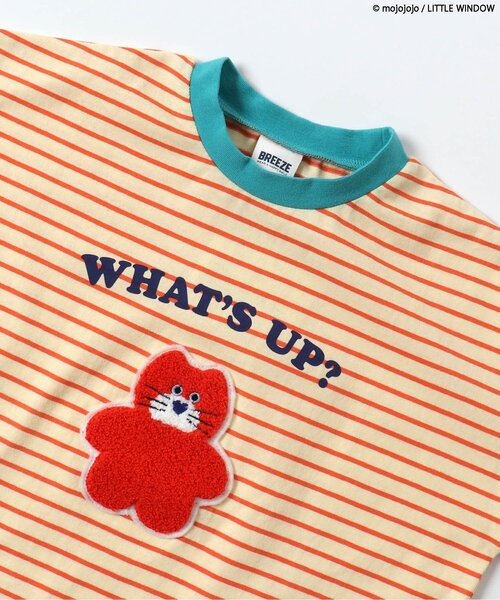 BREEZE（ブリーズ） tシャツ 「リンク」 mojojojo ワッペンTシャツ
