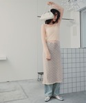 「titivate」 長袖ワンピース M ベー...の詳細画像5