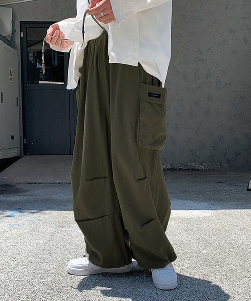 「Anchor Smith」 カーゴパンツ L ブラック メンズ_画像3