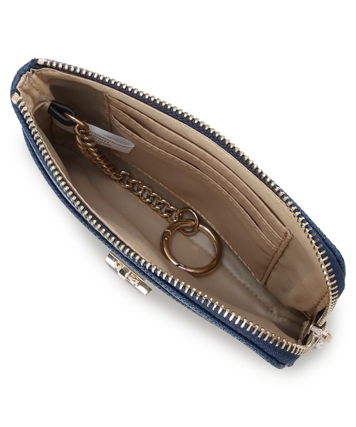 GUESS（ゲス） カードケース PATSIE Key Ring Pouch キーケース カード