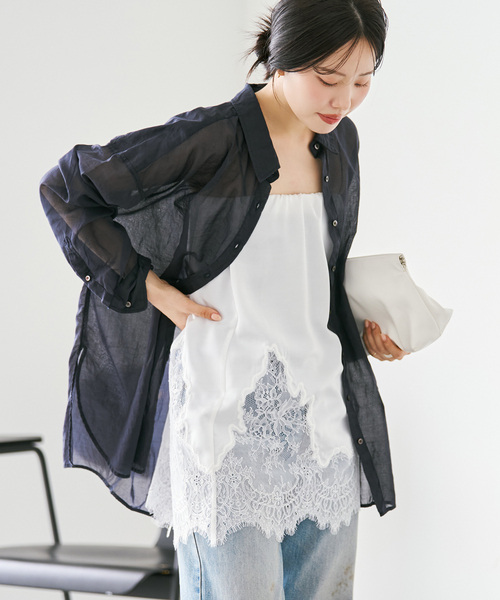 スカート Lace 2way スカートの画像