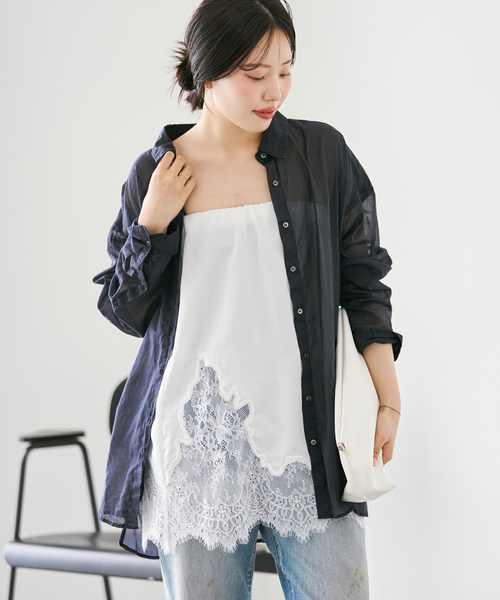 スカート Lace 2way スカートの画像