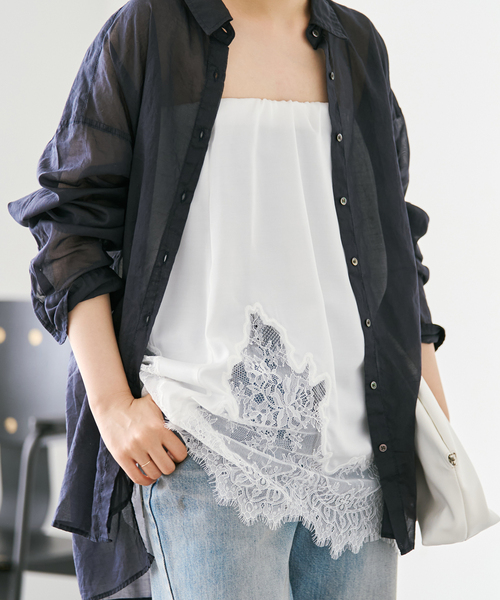 スカート Lace 2way スカートの画像