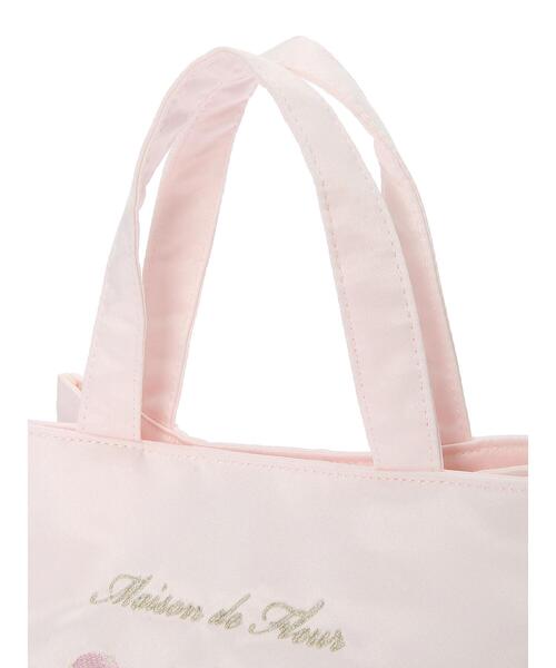 「Maison de FLEUR」 ハンドバッグ FREE ライトピンク レディース_画像7