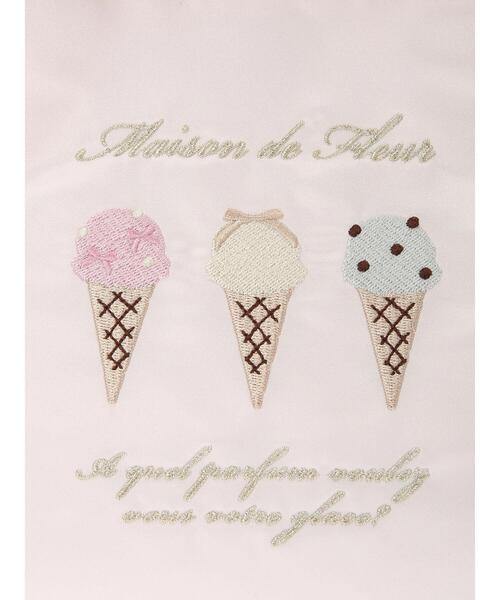 「Maison de FLEUR」 ハンドバッグ FREE ライトピンク レディース_画像8