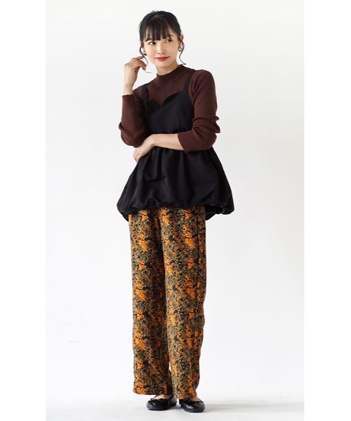 「zootie」 パンツ M ダークオレンジ レディース_画像7