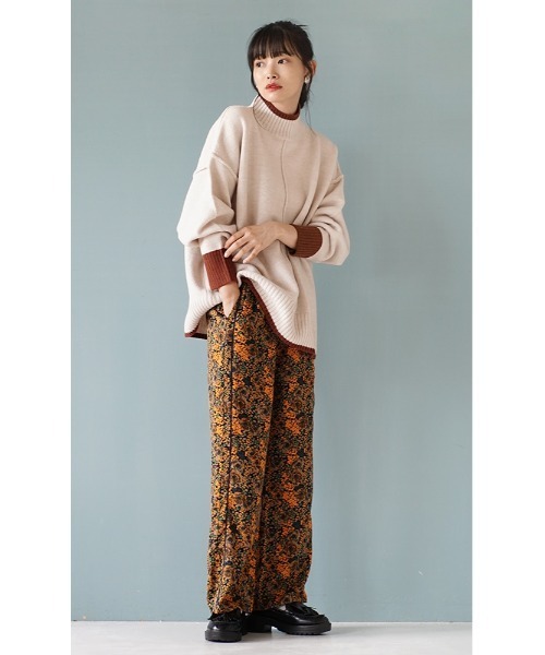 「zootie」 パンツ M ダークオレンジ レディース_画像8