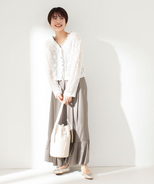 「Rie Miller」 フレアスカート 36 ブラック レディース_画像8