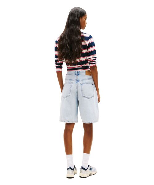 水玉模様 ライトブルーデニムパンツ TOMMY JEANS（トミー・ジーンズ） ジーンズ デニム デニムパンツ