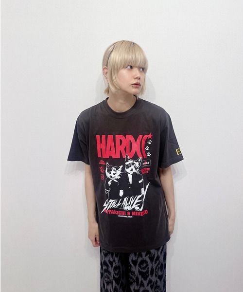 tシャツ なめ猫-NAMENNAYO-(又吉とミケ子スミ)-復刻版- メンズ