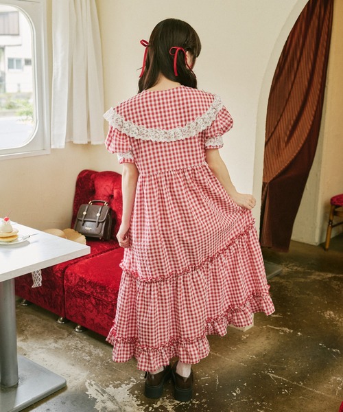 kutir（クティール） ワンピース 夏 半袖 「クティールとレトロ