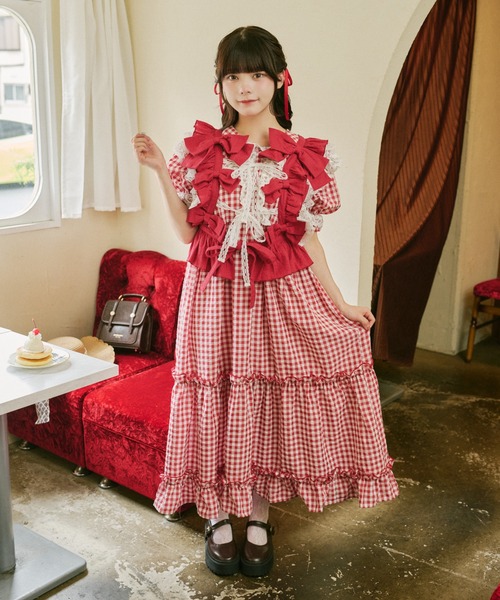 kutir（クティール） ワンピース 夏 半袖 「クティールとレトロ
