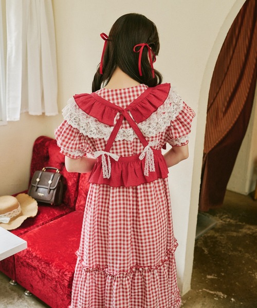 kutir（クティール） ワンピース 夏 半袖 「クティールとレトロ