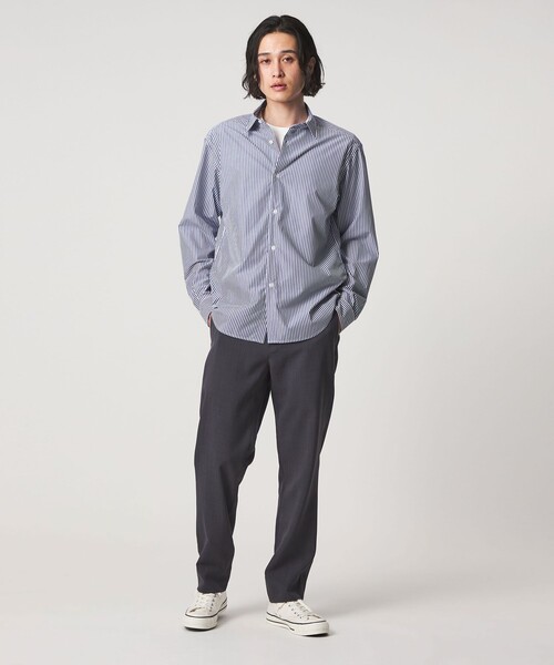 「A DAY IN THE LIFE UNITED ARROWS」 長袖シャツ L ブルー メンズ_画像4