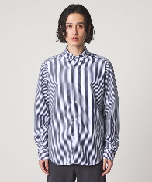 「A DAY IN THE LIFE UNITED ARROWS」 長袖シャツ L ブルー メンズ_画像8