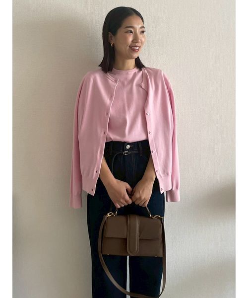 「Mila Owen」 ニットアンサンブル F ピンク レディース_画像3