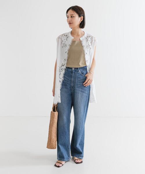 [URBAN RESEARCH] Denim брюки 40 голубой женский 