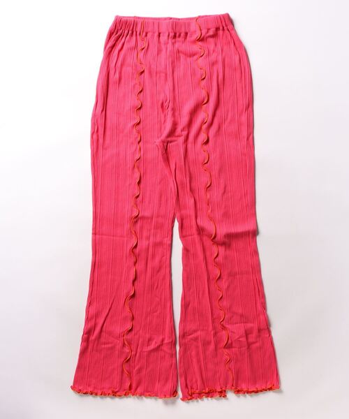 「HOGAN RANCH WEAR」 イージーパンツ 160cm ブルー レディース_画像6