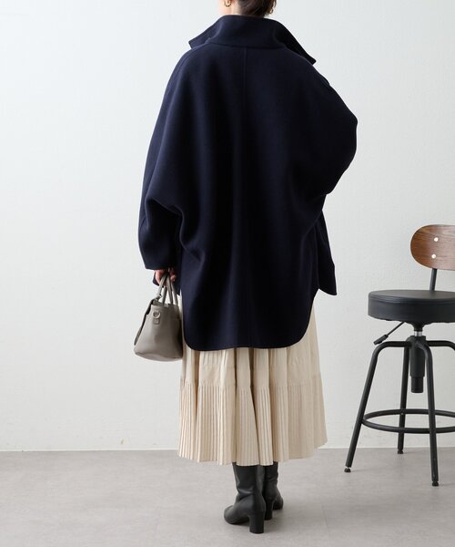 ビアズリー BEARDSLEYドルマンリバーコート アウター【最終値下げ】 BEARDSLEY（ビアズリー） コート アウター ドルマンリバーコート