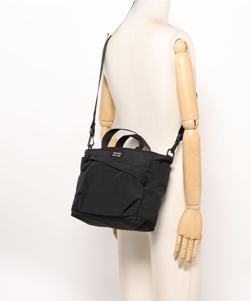 「BEAMS DESIGN」 2WAYバッグ FREE ブラック メンズ_画像2