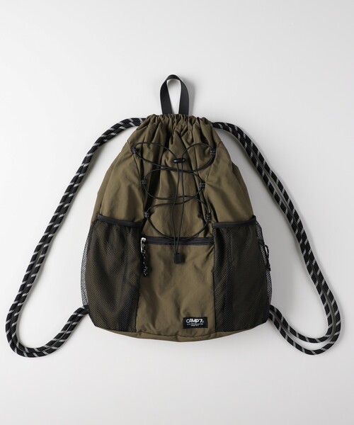 BACK NUMBER デイバック リュック メッシュポケットナップサップ 