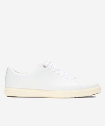 美品 cole haan スニーカー 白×黒 9.5 27cm COLE HAAN（コールハーン） スニーカー グランド クロスコート