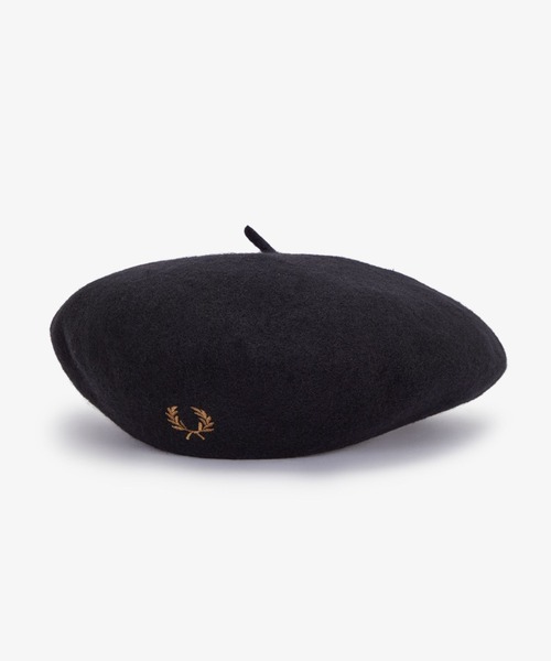 FRED PERRY 帽子 ベレー帽 Wool Beret／フレッドペリーベレー帽