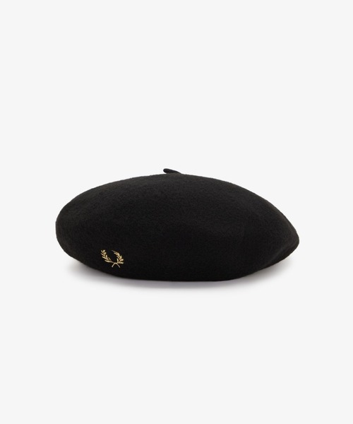 FRED PERRY（フレッドペリー） 帽子 ベレー帽 Wool Beret／フレッド