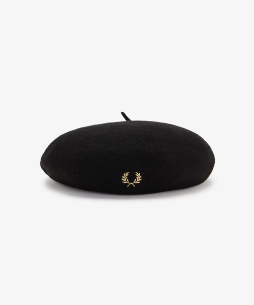 FRED PERRY（フレッドペリー） 帽子 ベレー帽 Wool Beret／フレッド