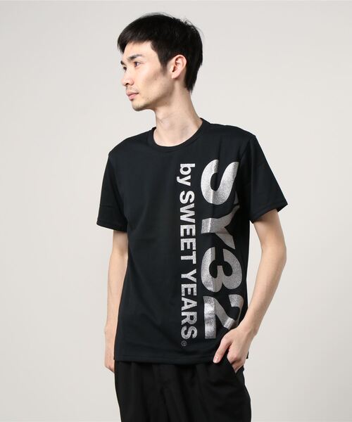 ギフトに最適★SY32 by SWEET YEARS VERTICAL LOGO TEE★半袖 VERTICAL LOGO TEE | ALL ITEMS | 【公式】SY32 by SWEET YEARS